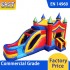 Bounce House With Waterslide