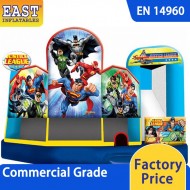 Justice League Bounce House Combo Justice League Bounce House Combo