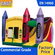 Crayon Inflatable Castle Crayon Inflatable Castle