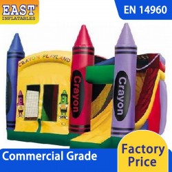 Crayon Inflatable Castle