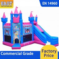 Princess Jumping Castle With Slide Princess Jumping Castle With Slide