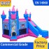 Princess Jumping Castle With Slide