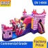 Princess Carriage With Horses Bounce House