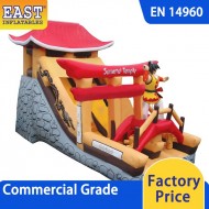 Samurai Temple Inflatable Slide Samurai Temple Inflatable Slide