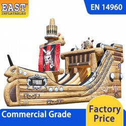 Inflatable Pirate Ship Slide