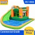 Splash And Slide Inflatable Water Slide