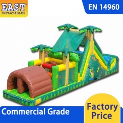 Backyard Tropical Obstacle Course