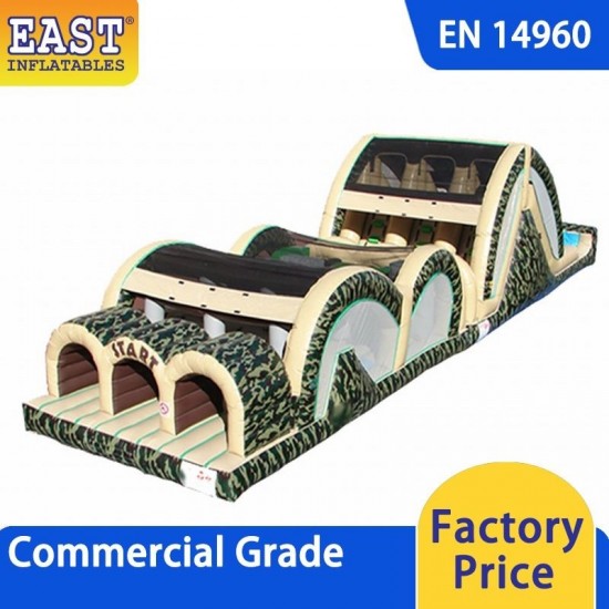 Army Inflatable Obstacle Course