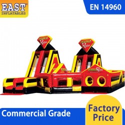 Double Rush 2 Parts Obstacle Course