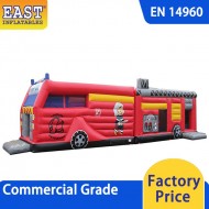 Fire Truck Obstacle Course