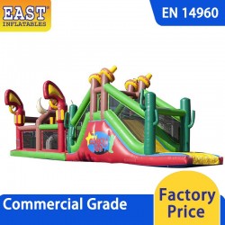 Cowboy Inflatable Assault Course Cowboy Inflatable Assault Course