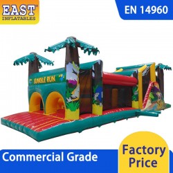 Jungle Inflatable Obstacle Course Jungle Inflatable Obstacle Course