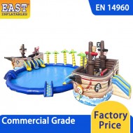 Pirate Ship Inflatable Water Park Pirate Ship Inflatable Water Park
