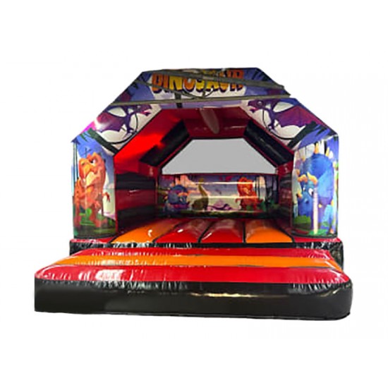 Red Orange Dinosaur A Frame Bouncer Red Orange Dinosaur A Frame Bouncer