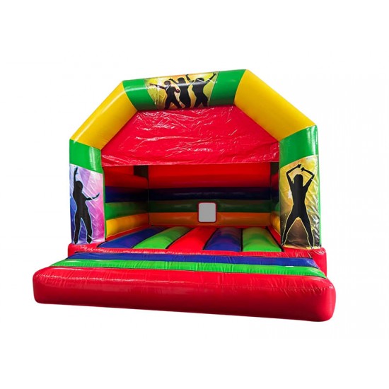 Disco Ready A Frame Inflatable Bouncer