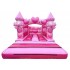 Girls Bows Curved Arch Bouncy Castle