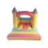 Mixed Pastel Curved Arch Bouncy Castle