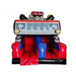3D Monster Truck V3 Inflatable Slide