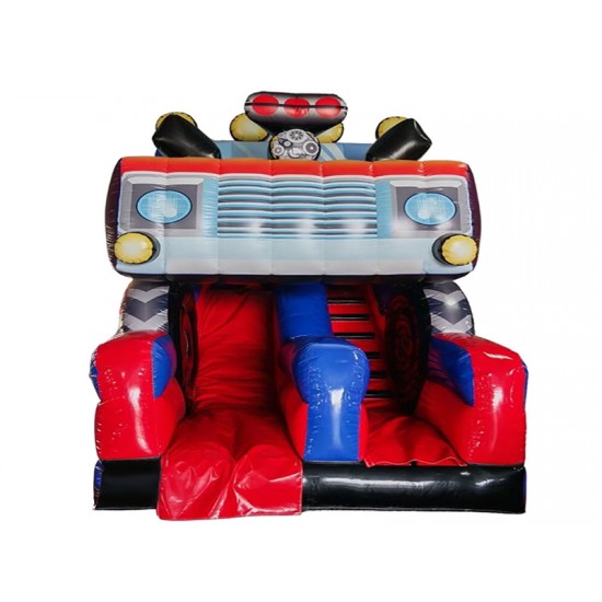 3D Monster Truck V3 Inflatable Slide