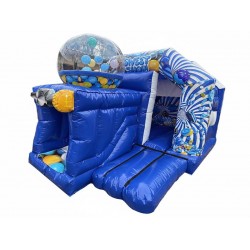 3D Inflatable Slide Combo Bouncer