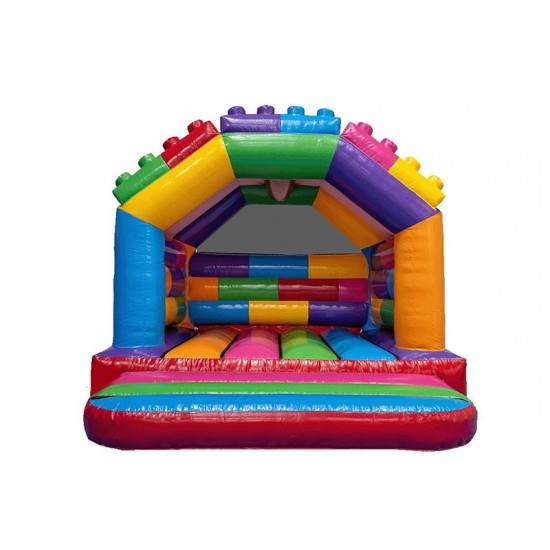 3D Building Bricks A Frame Bouncy Castle
