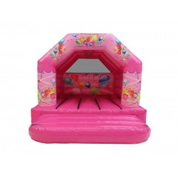 Pink Party A Frame Bouncy Castle