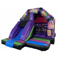 Disco Front Inflatable Slide Combi