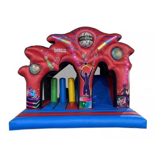 Inflatable Disco Kingdom Play Bounce And Slide Inflatable Disco Kingdom Play Bounce And Slide