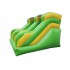 Green Party Inflatable Slide