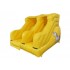 Yellow Unicorn Inflatable Slide
