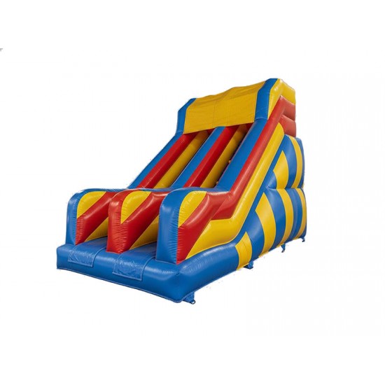 Primary Colors Inflatable Slide