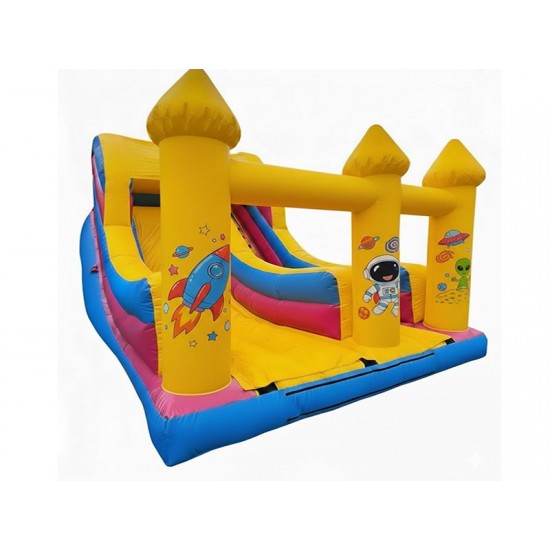 Space Explorer Inflatable Slide