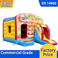 Clown Bouncy Castle With Slide Clown Bouncy Castle With Slide