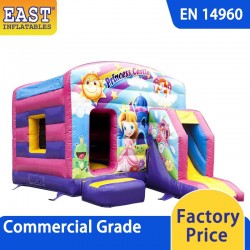 Princess Bouncy Castle With Slide
