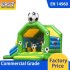 Football Bouncy Castle With Slide