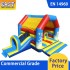 Beach Bouncy Castle With Slide