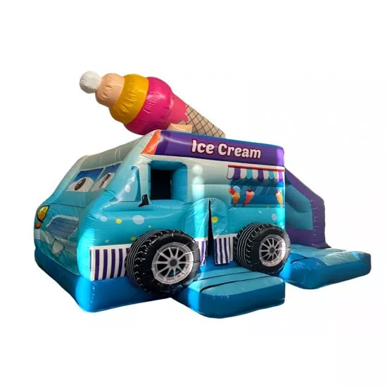 Ice Cream Van Slide Inflatable Combo For Sale - Bouncy Castle With ...