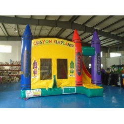Crayon Inflatable Castle Crayon Inflatable Castle