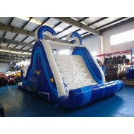 Backyard Inflatable Pool Slide Backyard Inflatable Pool Slide