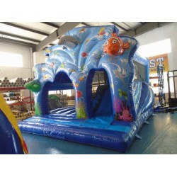 Commercial Bouncy Castle With Slide Commercial Bouncy Castle With Slide
