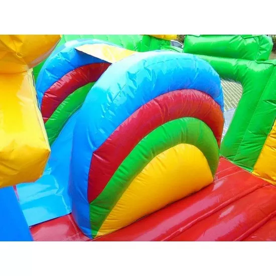 Fun Express Train Station Inflatable To Buy - Toddler Bouncy Castle ...