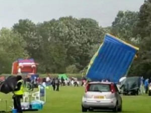 Will Strong Winds Affect Your Bouncy Castle?