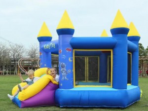 Can We Move a Bouncy Castle While It's in Use?