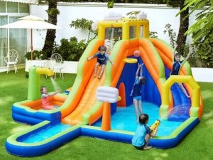 Are There Specific Inflatable Water Slides Designed for Toddlers?