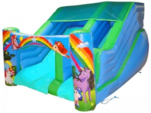 What is the lifespan of inflatable slides?